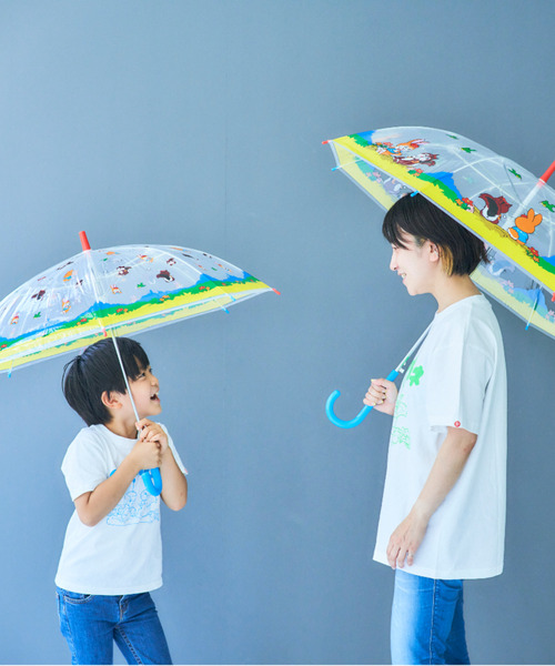 SiNCERE（シンシア）の「販売終了〈クッピーラムネ〉キャラクター柄アンブレラ 大人用ビニール傘（長傘・レディース・クリア・60cm）」の9枚目の写真