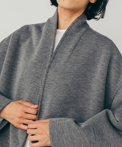 Sov.（ソブ）の「ウールライクダンボールコート（その他アウター・レディース・トップグレー/チャコール・38/36）」の3枚目の写真