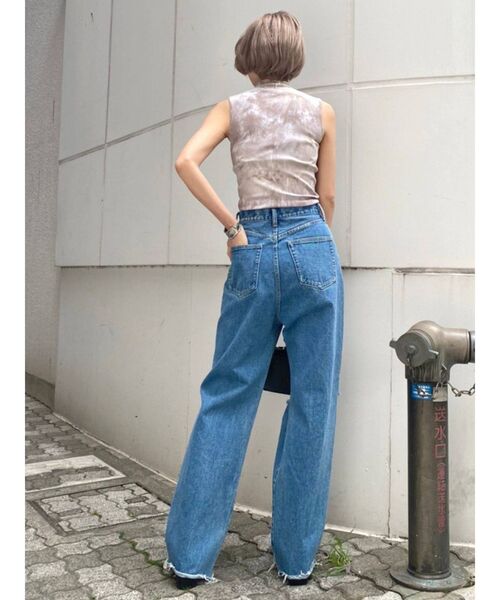 EMODA（エモダ）の「ミニハイネックトップ（Tシャツ/カットソー・レディース・ホワイト/その他1/その他/ブラック・FREE）」の9枚目の写真