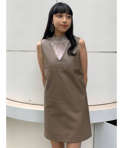 EMODA（エモダ）の「ミニハイネックトップ（Tシャツ/カットソー・レディース・ホワイト/その他1/その他/ブラック・FREE）」の12枚目の写真