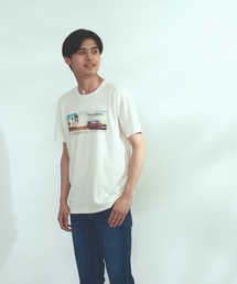 サープリントTシャツ2　汗染み防止/撥水性/UVカット