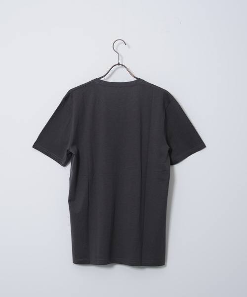 JEANS MATE(ジーンズメイト)の「サープリントTシャツ2 汗染み防止/撥水性/UVカット(Tシャツ/カットソー・メンズ・チャコールグレー/ネイビー/ブラウン/クリーム/アイボリー/オートミール・MEDIUM/LARGE/X-LARGE/SMALL)」の12枚目の写真