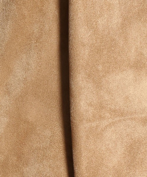 MONSIEUR NICOLE（ムッシュニコル）の「ストレッチスエード スタンドカラーシャツ（シャツ/ブラウス・メンズ・ブラック/トップグレー/グレイッシュベージュ/ベージュ・MEDIUM/X-LARGE/LARGE）」の10枚目の写真