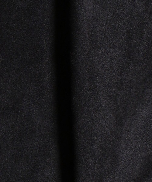 MONSIEUR NICOLE（ムッシュニコル）の「ストレッチスエード スタンドカラーシャツ（シャツ/ブラウス・メンズ・ブラック/トップグレー/グレイッシュベージュ/ベージュ・MEDIUM/X-LARGE/LARGE）」の13枚目の写真
