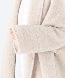 BALLSEY アルパカループフリンジ オープンフロントコート　ケープ　36 59400732_b_01_215.jpg