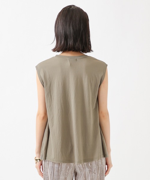 ALAND（エーランド）の「3.3 Field Trip／ヘムFLAREノースリーブ　2218891（タンクトップ・レディース・アイボリー/チャコール/カーキ/ブラック・FREE）」の18枚目の写真