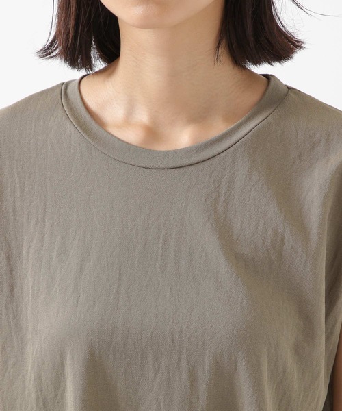 ALAND（エーランド）の「3.3 Field Trip／ヘムFLAREノースリーブ　2218891（タンクトップ・レディース・アイボリー/チャコール/カーキ/ブラック・FREE）」の19枚目の写真