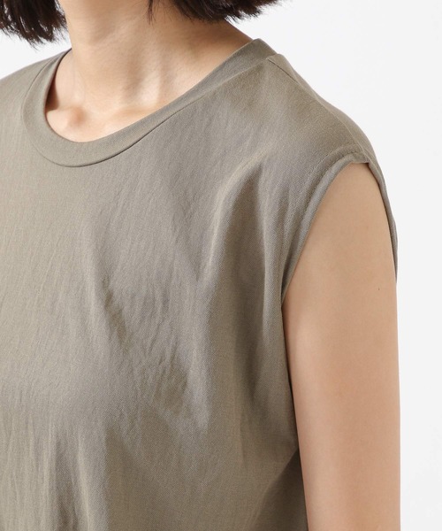 ALAND（エーランド）の「3.3 Field Trip／ヘムFLAREノースリーブ　2218891（タンクトップ・レディース・アイボリー/チャコール/カーキ/ブラック・FREE）」の20枚目の写真