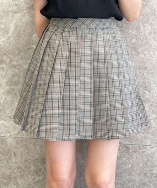 MAJESTIC LEGON（マジェスティックレゴン）の「トラッドプリーツミニスカパン（その他パンツ・レディース・ブラック系その他/ブラック/ブラウン系その他2・SMALL/MEDIUM）」の3枚目の写真