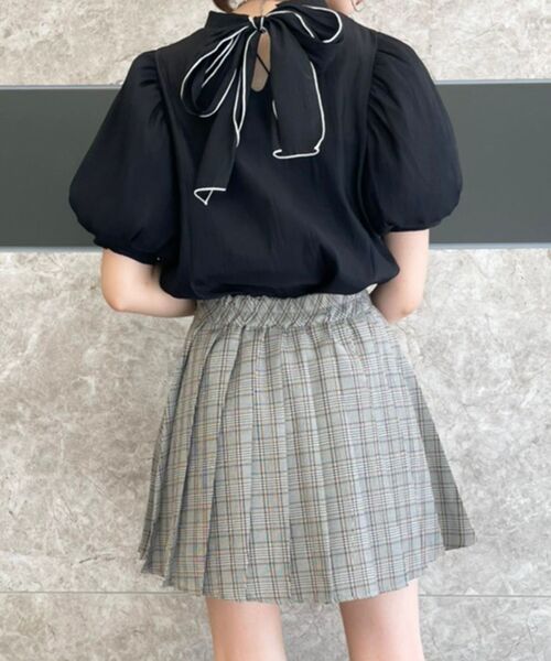 MAJESTIC LEGON（マジェスティックレゴン）の「トラッドプリーツミニスカパン（その他パンツ・レディース・ブラック系その他/ブラック/ブラウン系その他2・SMALL/MEDIUM）」の8枚目の写真