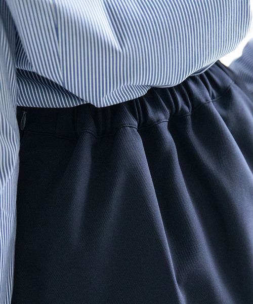 NARACAMICIE(ナラカミーチェ)の「カルゼ調Aラインスカート(スカート・レディース・ネイビー/ブラウン・MEDIUM)」の10枚目の写真