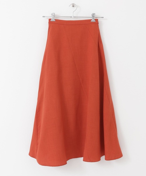 UR Lab.（アーバンリサーチラボ）の「『Sサイズ/低身長向け』フレアロングスカート（スカート・レディース・ライトカーキ/ブルー/ブラウン/レッド・SMALL/FREE）」の11枚目の写真