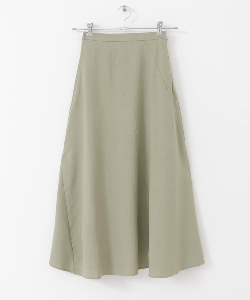 UR Lab.（アーバンリサーチラボ）の「『Sサイズ/低身長向け』フレアロングスカート（スカート・レディース・ライトカーキ/ブルー/ブラウン/レッド・SMALL/FREE）」の16枚目の写真