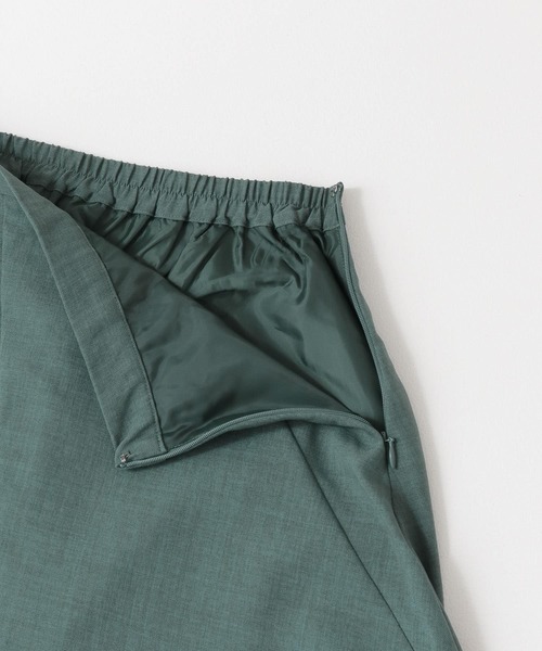 UR Lab.（アーバンリサーチラボ）の「『Sサイズ/低身長向け』フレアロングスカート（スカート・レディース・ライトカーキ/ブルー/ブラウン/レッド・SMALL/FREE）」の20枚目の写真