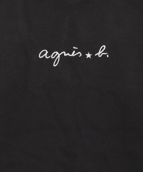 agnes b.（アニエスベー）の「K333 L TS ベビー ロゴTシャツ（Tシャツ/カットソー・キッズ・ブラック・18M/1YEAR/2YEAR）」の3枚目の写真
