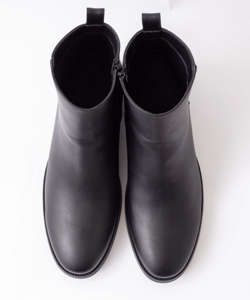 WEGO（ウィゴー）の「WEGO/プレーントゥヒールブーツ（ブーツ・メンズ・ブラック・SMALL/MEDIUM）」の6枚目の写真