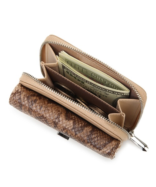 jouetie(ジュエティ)の「【jouetie/ジュエティ】 回転金具 三つ折りミドル財布(財布・レディース・ダークブラウン系/ベージュ系/ダークグリーン系/ダークグリーン系1/カーキ系/ネイビー系/ワイン系/ベージュ系その他/ピンク系その他/ブルー系その他/グレー系その他/アイボリー/ブラック・FREE)」の14枚目の写真