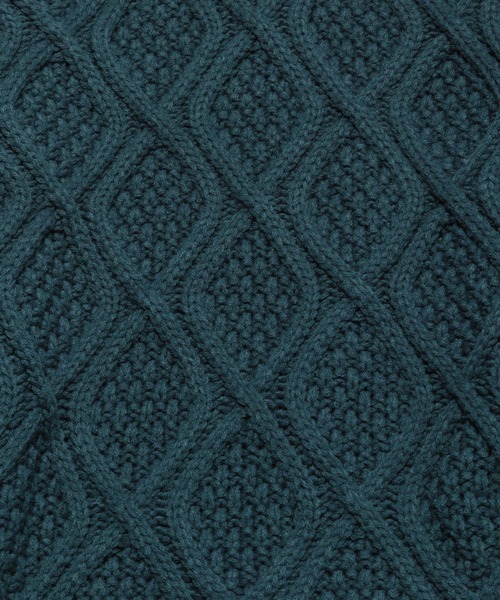 PAGEBOY(ページボーイ)の「リーフケーブルクループルオーバー / ボリューム袖 / オーバーサイズ(ニット/セーター・レディース・ブラック/オフホワイト/グリーン系その他/グレイッシュベージュ/オレンジ・FREE)」の22枚目の写真