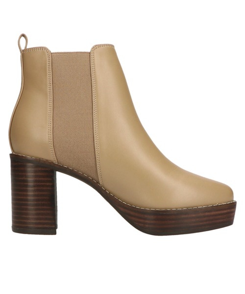 ORiental TRaffic（オリエンタルトラフィック）の「サイドゴアプラットフォームブーツ/11418（ブーツ・レディース・ブラック/ベージュ/グレー・LL/S/M/L/3L/SS）」の9枚目の写真