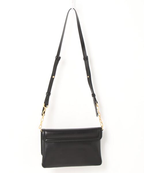 ZADIG&VOLTAIRE(ザディグ エ ヴォルテール)の「ZV INTIALE LA CLUTCH CALFSKIN(クラッチバッグ・レディース・ブラック/レッド系その他・ONE SIZE)」の7枚目の写真