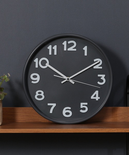 emesuelee（エメスーリー）の「掛け時計　ウォールクロック（掛け時計・レディース・ベージュ/グレー/ブルー/ダークグレー・フリー）」の3枚目の写真