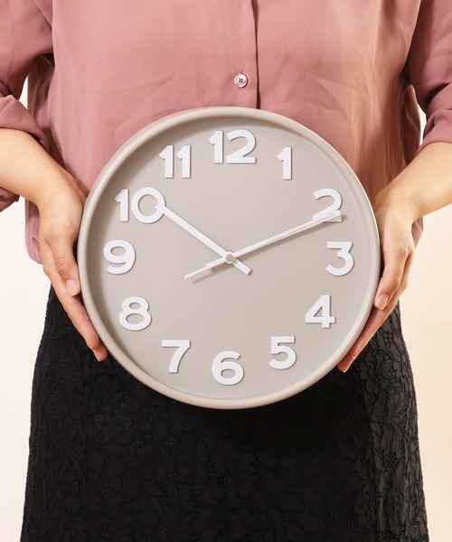 emesuelee（エメスーリー）の「掛け時計　ウォールクロック（掛け時計・レディース・ベージュ/グレー/ブルー/ダークグレー・フリー）」の18枚目の写真