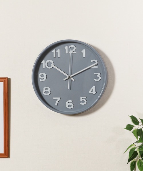 emesuelee（エメスーリー）の「掛け時計　ウォールクロック（掛け時計・レディース・ベージュ/グレー/ブルー/ダークグレー・フリー）」の7枚目の写真
