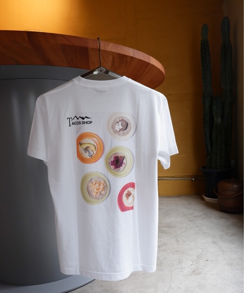 MANASTASH（マナスタッシュ）の「MANASTASH meets TACOS SHOP/マナスタッシュミーツタコスショップ PHOTO TEE（Tシャツ/カットソー・メンズ・ホワイト・MEDIUM/LARGE/X-LARGE/XX-LARGE）」の14枚目の写真