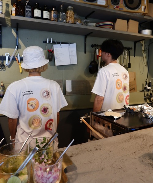 MANASTASH（マナスタッシュ）の「MANASTASH meets TACOS SHOP/マナスタッシュミーツタコスショップ PHOTO TEE（Tシャツ/カットソー・メンズ・ホワイト・MEDIUM/LARGE/X-LARGE/XX-LARGE）」の9枚目の写真