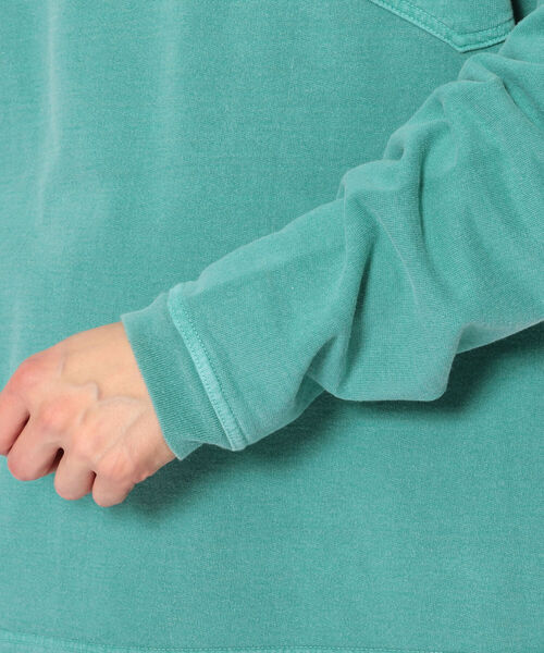 CAL O LINE（キャルオーライン）の「CAL O LINE /キャルオーライン　VENTED SWEAT　ベンテッドスウェット（スウェット・メンズ・パープル/チャコール/グリーン・MEDIUM/LARGE）」の8枚目の写真