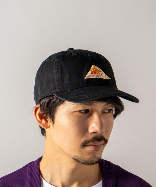 KELTY（ケルティ）の「【KELTY/ケルティ】LOGO CAP ロゴキャップ（キャップ・メンズ・ブラック/ベージュ/パープル/ネイビー/ピンク/ボルドー・FREE）」の2枚目の写真