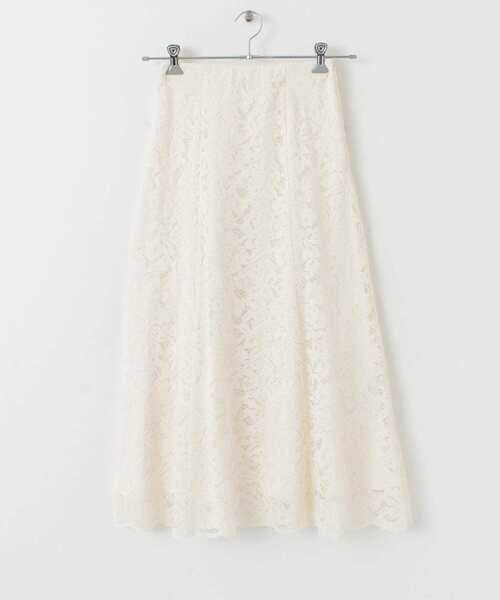 URBAN RESEARCH（アーバンリサーチ）の「レースマーメイドスカート（スカート・レディース・チャコールグレー/オフホワイト・38/36）」の15枚目の写真
