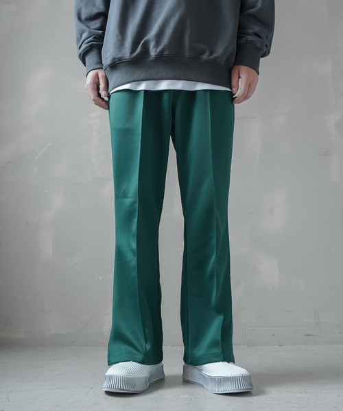 SPINNS（スピンズ）の「【7 Color】カラーフレアジャージパンツ（その他パンツ・メンズ・ブラック/パープル/オレンジ/グリーン/マスタード/ロイヤルブルー/ワイン・M/L）」の3枚目の写真