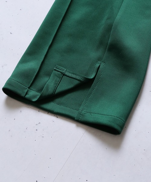 SPINNS（スピンズ）の「【7 Color】カラーフレアジャージパンツ（その他パンツ・メンズ・ブラック/パープル/オレンジ/グリーン/マスタード/ロイヤルブルー/ワイン・M/L）」の9枚目の写真