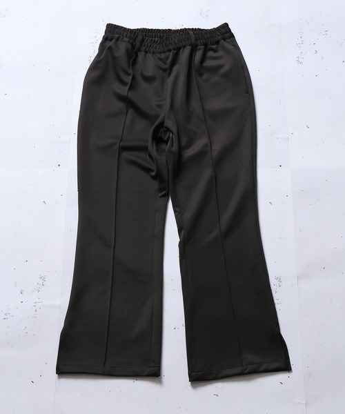 SPINNS（スピンズ）の「【7 Color】カラーフレアジャージパンツ