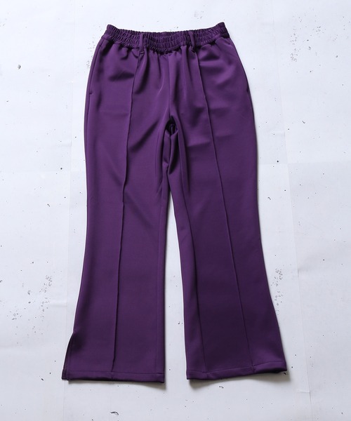 SPINNS（スピンズ）の「【7 Color】カラーフレアジャージパンツ（その他パンツ・メンズ・ブラック/パープル/オレンジ/グリーン/マスタード/ロイヤルブルー/ワイン・M/L）」の14枚目の写真