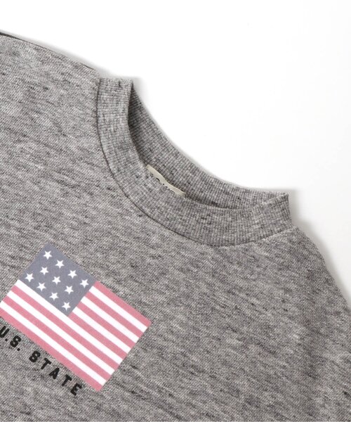 F.O.KIDS（エフオーキッズ）の「国旗プリントトレーナー（スウェット・キッズ・ブラウン/チャコール/グリーン/アイボリー/レインボー・80/100/110/95/90/140/130/120）」の8枚目の写真