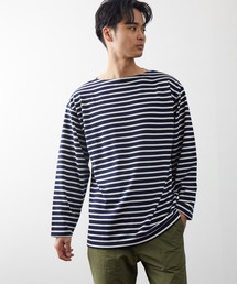 FREAK'S STORE（フリークスストア）の「ビッグシルエットバスクボーダーロングスリーブTシャツ/バスクシャツ（Tシャツ/カットソー・メンズ）」