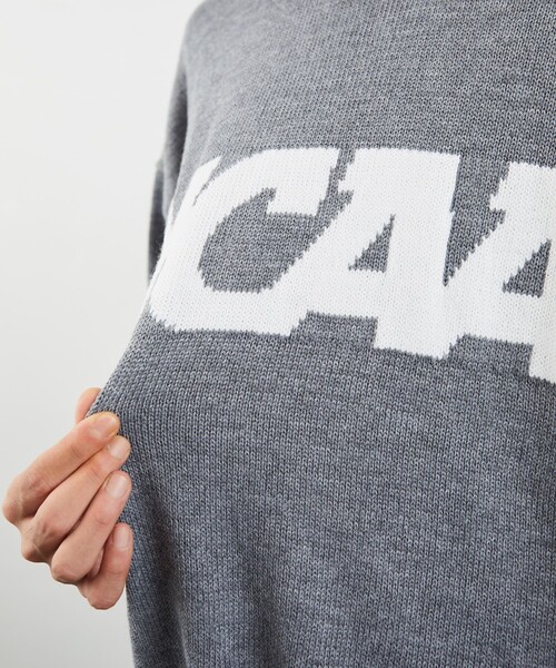 FREAK'S STORE(フリークスストア)の「NCAA/エヌシーエーエー/ SP LOGO KNIT(ニット/セーター・メンズ・ブラック/ネイビー/グレー・MEDIUM/LARGE)」の10枚目の写真