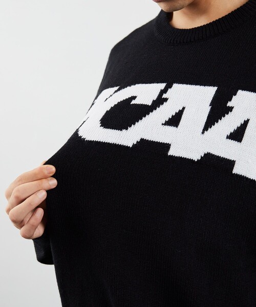 FREAK'S STORE(フリークスストア)の「NCAA/エヌシーエーエー/ SP LOGO KNIT(ニット/セーター・メンズ・ブラック/ネイビー/グレー・MEDIUM/LARGE)」の7枚目の写真