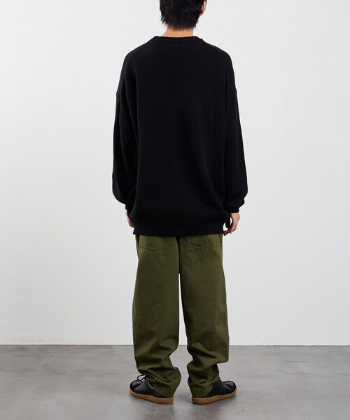 FREAK'S STORE(フリークスストア)の「NCAA/エヌシーエーエー/ SP LOGO KNIT(ニット/セーター・メンズ・ブラック/ネイビー/グレー・MEDIUM/LARGE)」の19枚目の写真