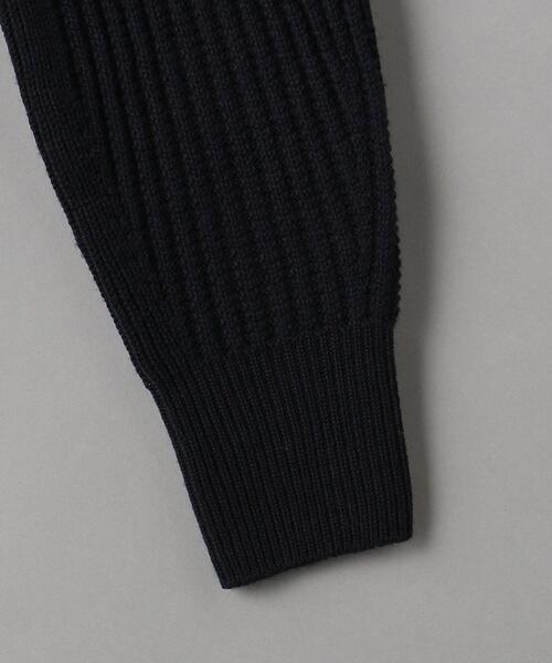 BEAUTY&YOUTH UNITED ARROWS(ビューティーアンドユースユナイテッドアローズ)の「BY ホールガーメント畔 ニットプルオーバー(ニット/セーター・レディース・ネイビー/オフホワイト/ピンク・FREE)」の16枚目の写真