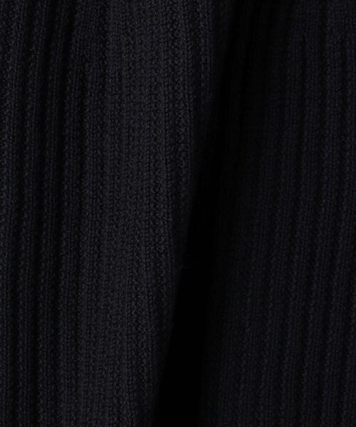 BEAUTY&YOUTH UNITED ARROWS(ビューティーアンドユースユナイテッドアローズ)の「BY ホールガーメント畔 ニットプルオーバー(ニット/セーター・レディース・ネイビー/オフホワイト/ピンク・FREE)」の18枚目の写真