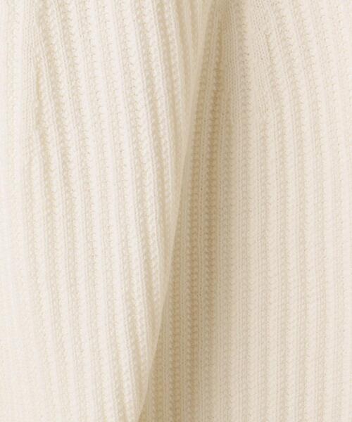 BEAUTY&YOUTH UNITED ARROWS(ビューティーアンドユースユナイテッドアローズ)の「BY ホールガーメント畔 ニットプルオーバー(ニット/セーター・レディース・ネイビー/オフホワイト/ピンク・FREE)」の20枚目の写真