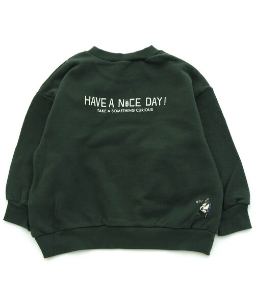 BREEZE（ブリーズ）の「シュラフ付きトレーナー（スウェット・キッズ・キナリ/グリーン・100/120/90/110/130/140/150）」の20枚目の写真