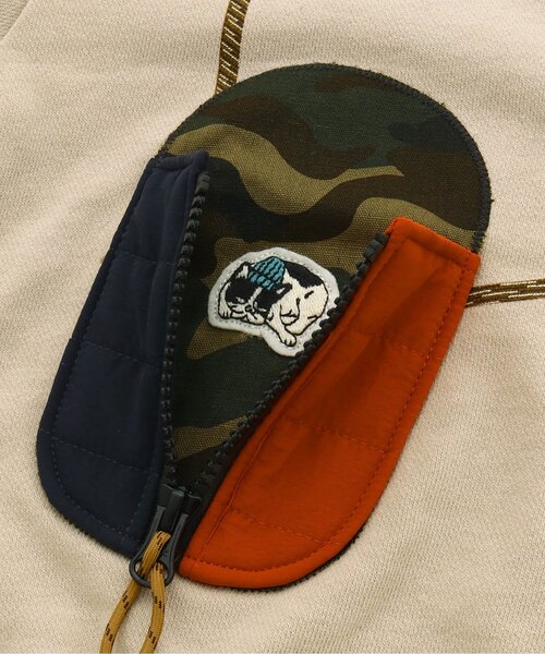 BREEZE（ブリーズ）の「シュラフ付きトレーナー（スウェット・キッズ・キナリ/グリーン・100/120/90/110/130/140/150）」の9枚目の写真