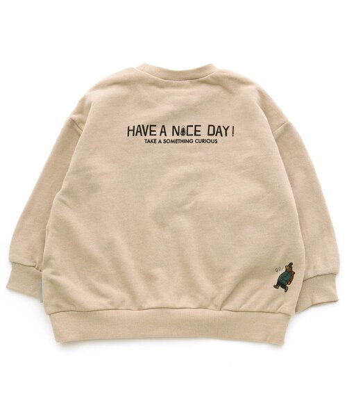 BREEZE（ブリーズ）の「シュラフ付きトレーナー（スウェット・キッズ・キナリ/グリーン・100/120/90/110/130/140/150）」の12枚目の写真