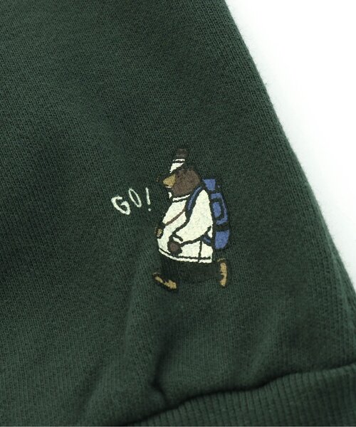 BREEZE（ブリーズ）の「シュラフ付きトレーナー（スウェット・キッズ・キナリ/グリーン・100/120/90/110/130/140/150）」の10枚目の写真