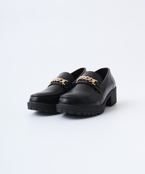 AAA+Feminine(サンエープラスフェミニン)の「AAA+Feminine 厚底タンクソールビットローファー(ローファー・レディース・ブラック/ダークブラウン/アイボリー/グレイッシュベージュ/ブラック系その他2/ブラック系その他/ブラック×ホワイト/ブラック系その他4/ブラック系その他3/ブラウン系その他・42/41/40/38/39/36/35/37)」の17枚目の写真