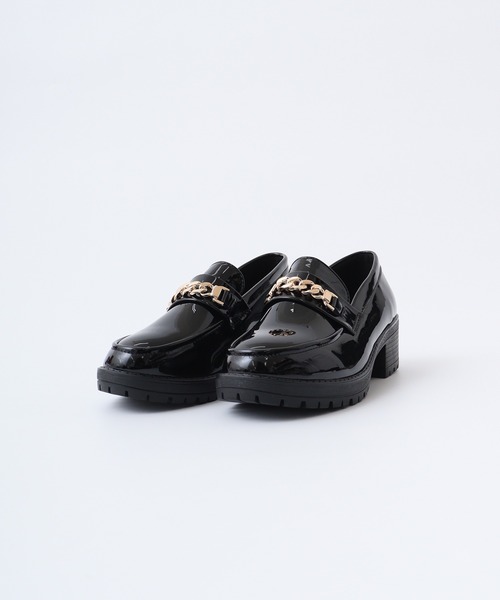 AAA+Feminine(サンエープラスフェミニン)の「AAA+Feminine 厚底タンクソールビットローファー(ローファー・レディース・ブラック/ダークブラウン/アイボリー/グレイッシュベージュ/ブラック系その他2/ブラック系その他/ブラック×ホワイト/ブラック系その他4/ブラック系その他3/ブラウン系その他・42/41/40/38/39/36/35/37)」の14枚目の写真